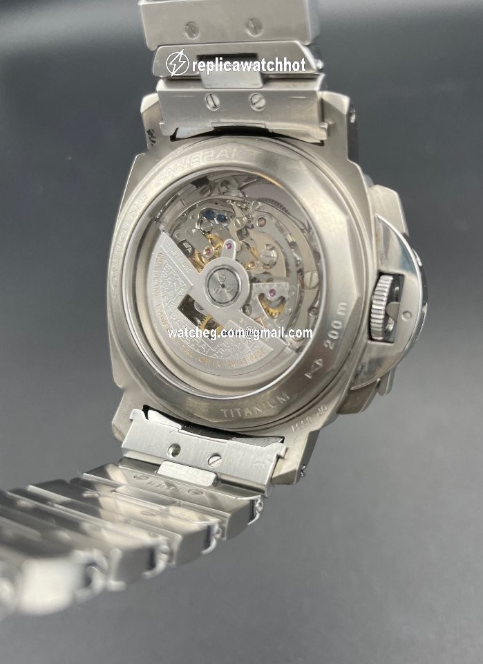 Panerai Luminor Chrono Mens watch Unisex Automatic Titanium PAM 00074 4
