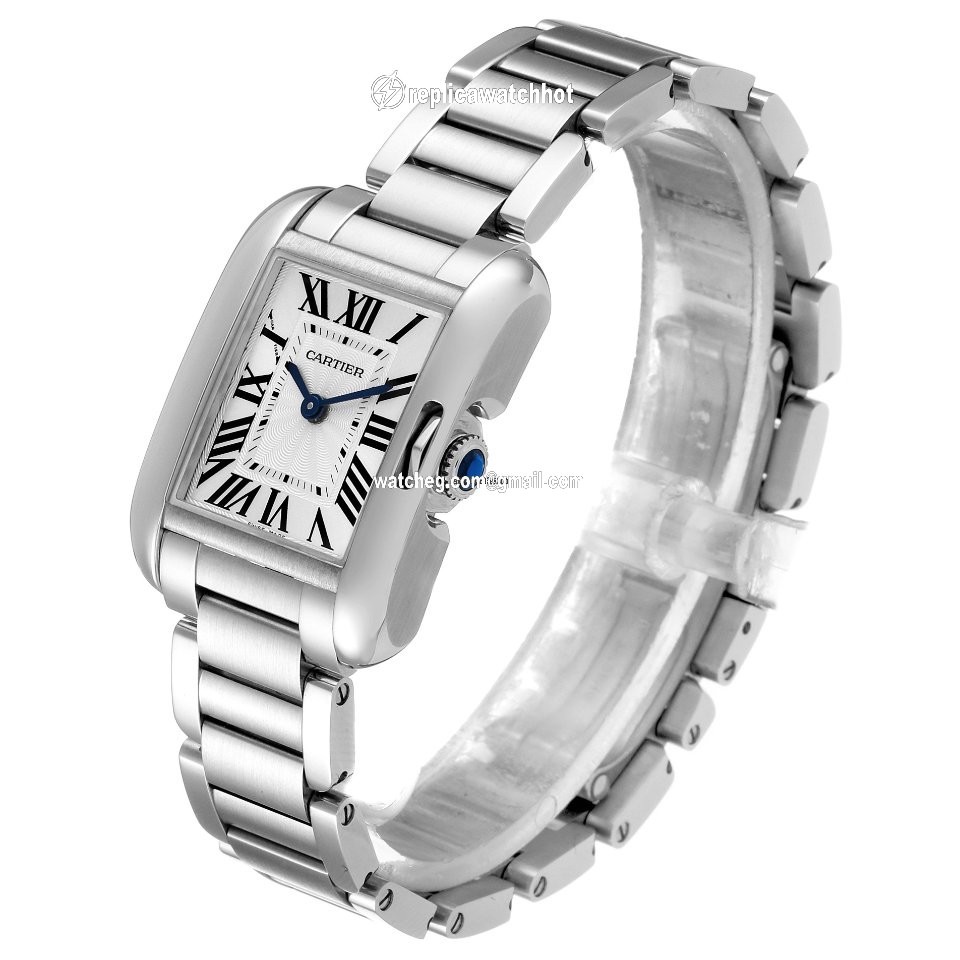 Cartier Tank Anglaise Womens watch Quartz Steel W5310022 4