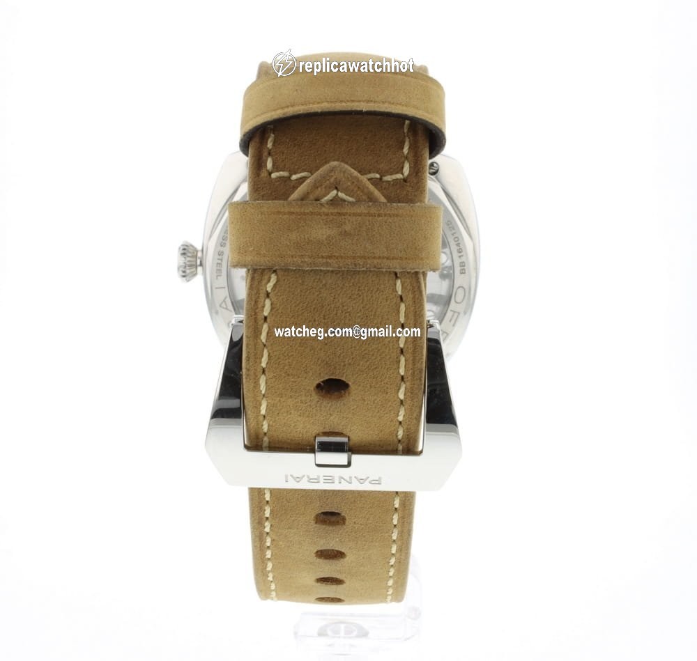 Panerai Radiomir 3 Days 47mm Mens watch Unisex Manual winding Steel PAM00425 PAM425 4