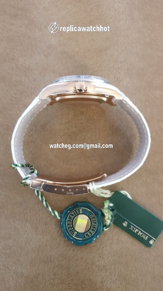 Rolex Datejust 36 Womens watch Rose gold Automatic 116185 4