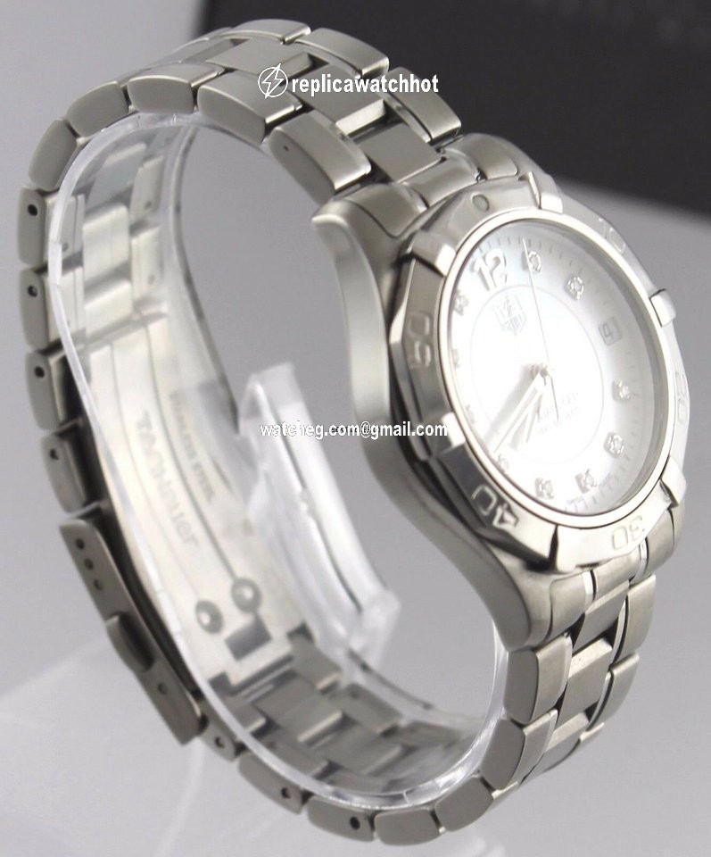 TAG Heuer Aquaracer Lady Womens watch Quartz Steel WAF1312.BA0817, 4