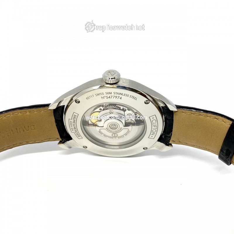 Baume & Mercier Clifton Mens watch Unisex Automatic Steel BMM0A10052 4