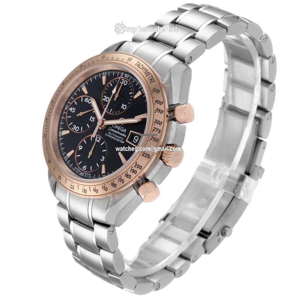 Omega Speedmaster Date Mens watch Unisex Automatic Steel 323.21.40.40.01.001 4