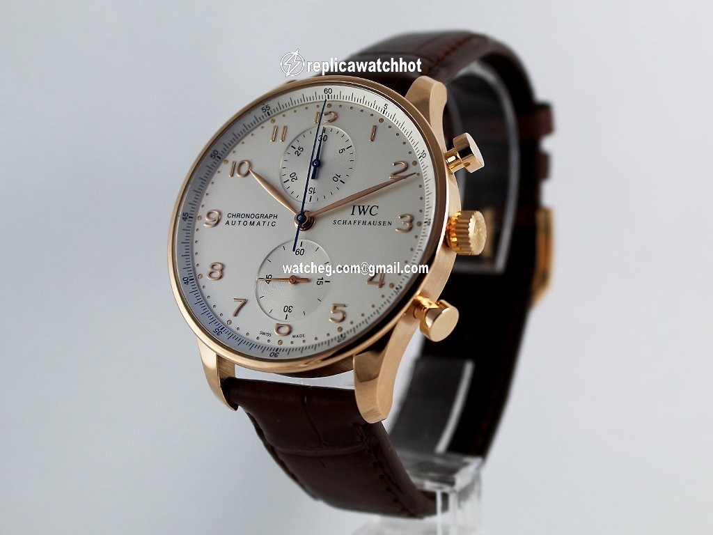 IWC Portuguese Chronograph Mens watch Unisex Automatic Rose gold IW371402 4