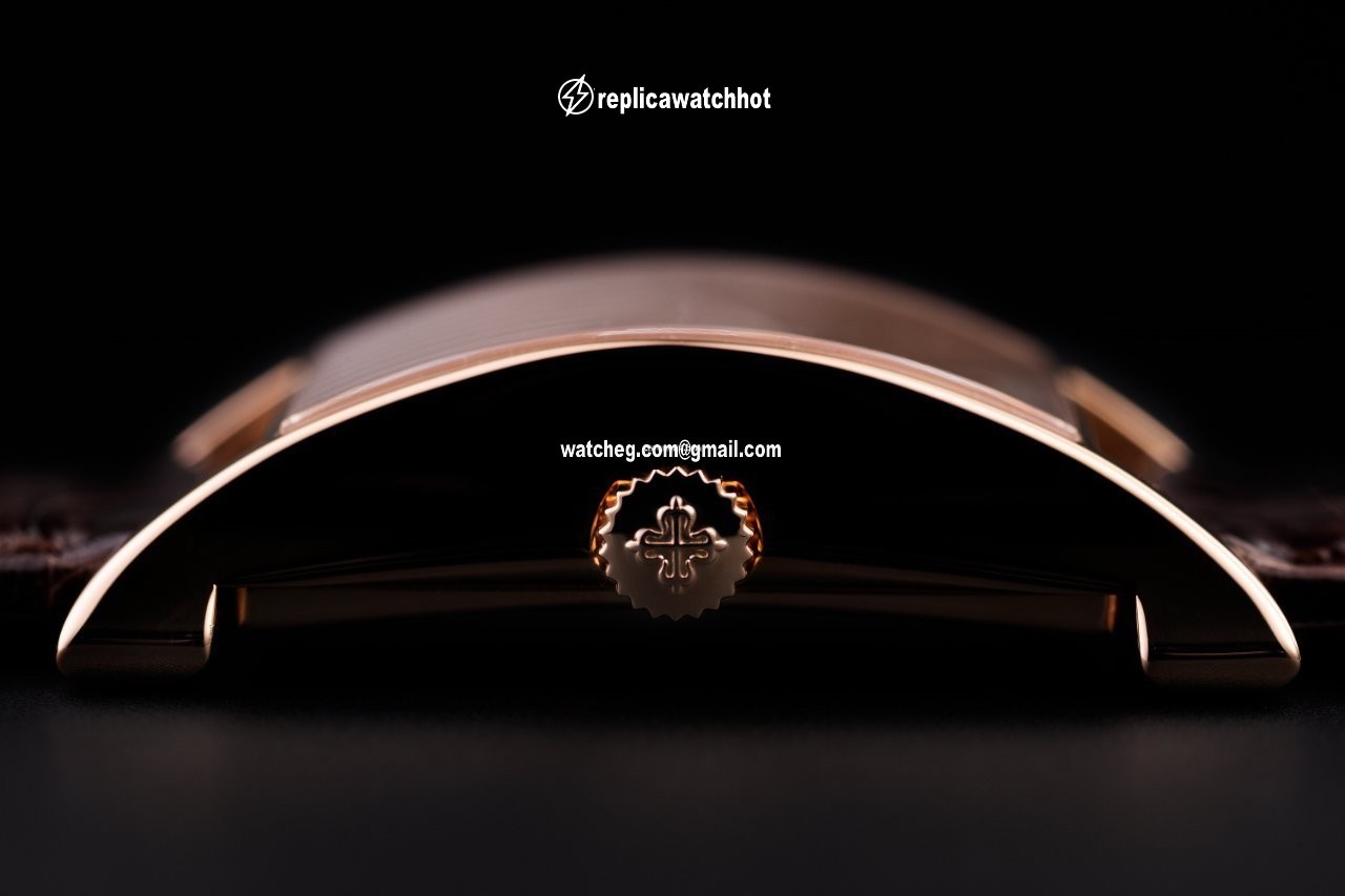 Patek Philippe Pagoda Mens watch Unisex Manual winding Rose gold 5500R 4