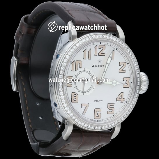 Zenith Pilot Type 20 Lady Womens watch Automatic Steel 16.1930.681 31.C725 4