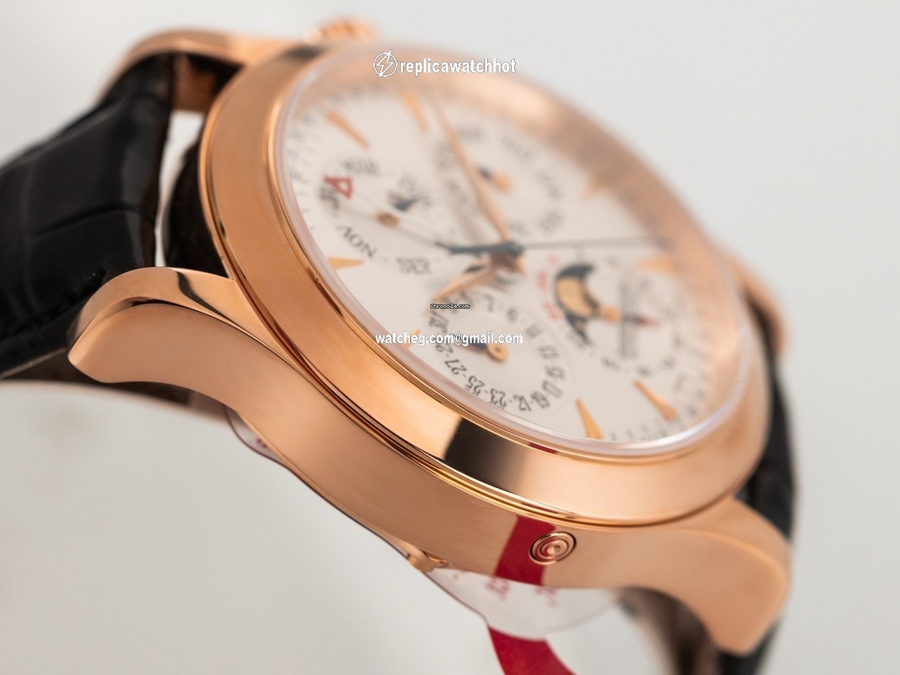 Jaeger-LeCoultre Master Memovox Mens watch Unisex Automatic Rose gold 146.2.95 4