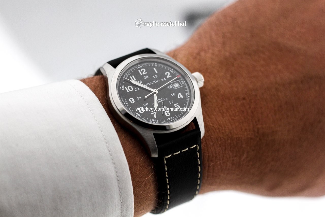 Hamilton Khaki Field Titanium Mens watch Unisex Automatic Titanium H70575733 4