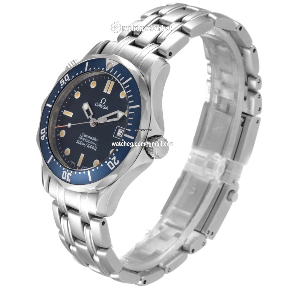 Omega Seamaster Diver 300 M Mens watch Unisex Quartz Steel 2561.80.00 4