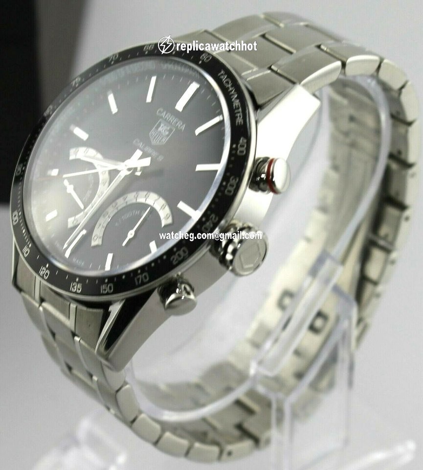 TAG Heuer Carrera Quartz Steel CV7A12.BA0795, 4