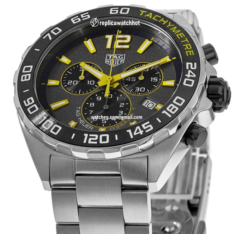 TAG Heuer Formula 1 Quartz Mens watch Unisex Quartz Steel CAZ101AG.BA0842 4