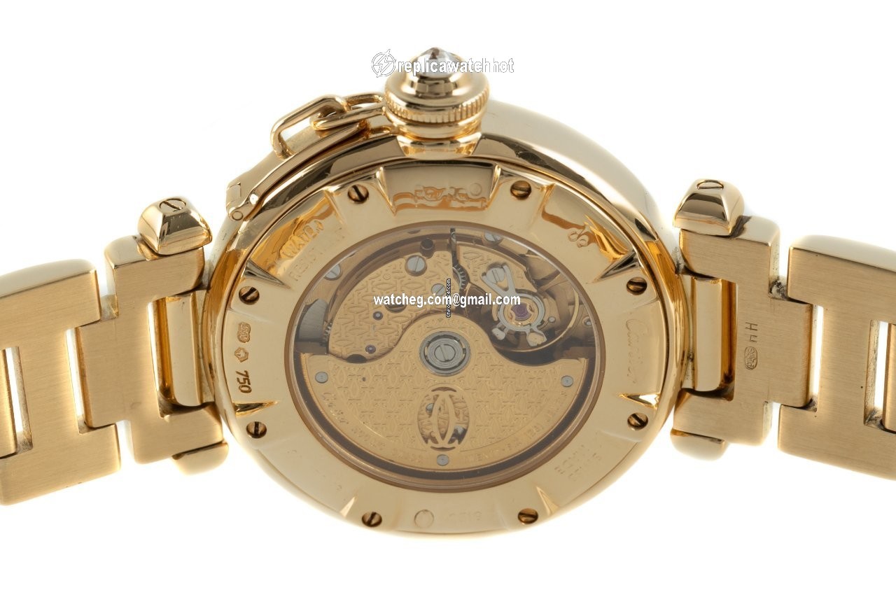 Cartier Pasha Womens watch Automatic Yellow gold WJ1110H9 4