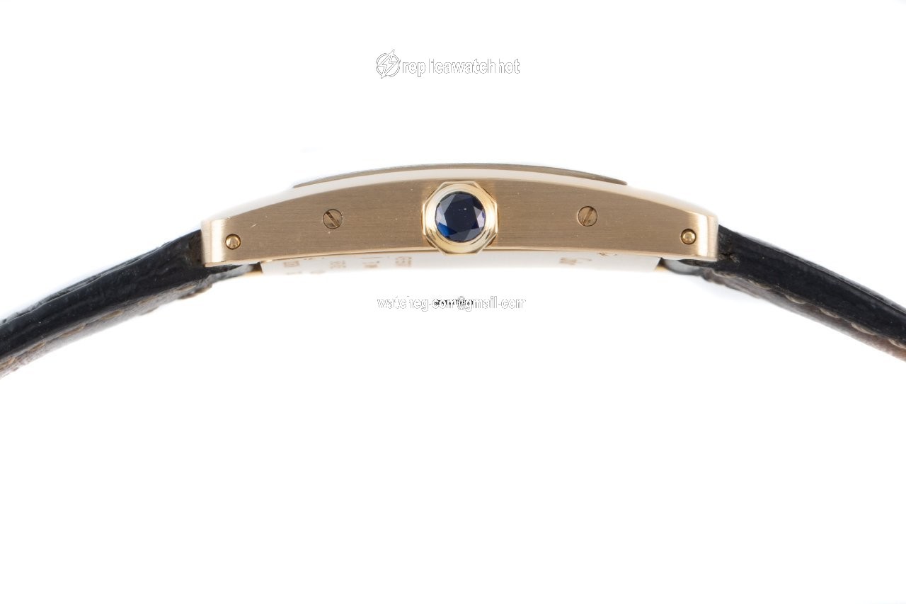 Cartier Tank Americaine Womens watch Quartz Yellow gold 2482 4