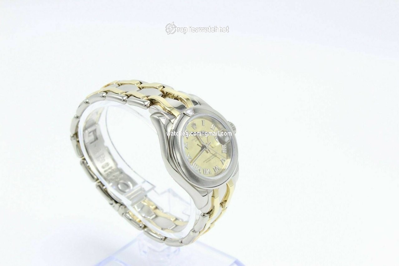 Rolex Lady-Datejust Pearlmaster Womens watch Yellow gold Automatic 69329 4