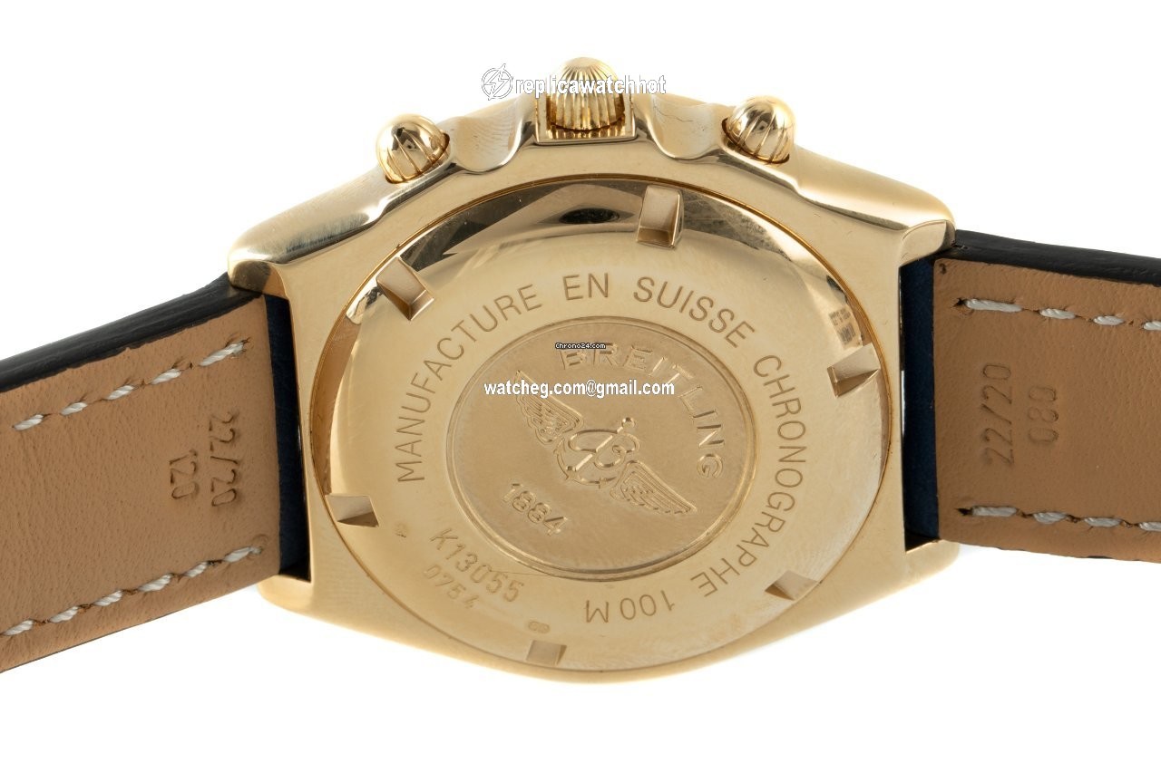Breitling Crosswind Racing Mens watch Unisex Automatic Yellow gold K13055 4