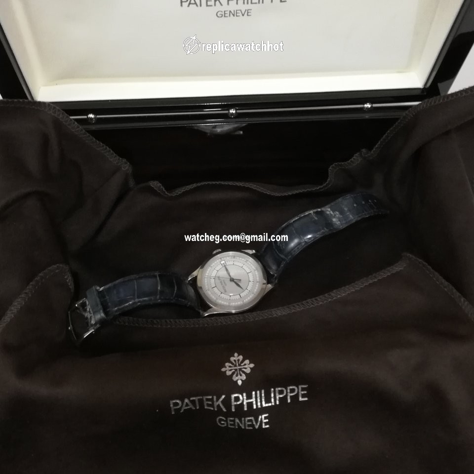 Patek Philippe Calatrava Mens watch Unisex Automatic White gold 5296G-001 4
