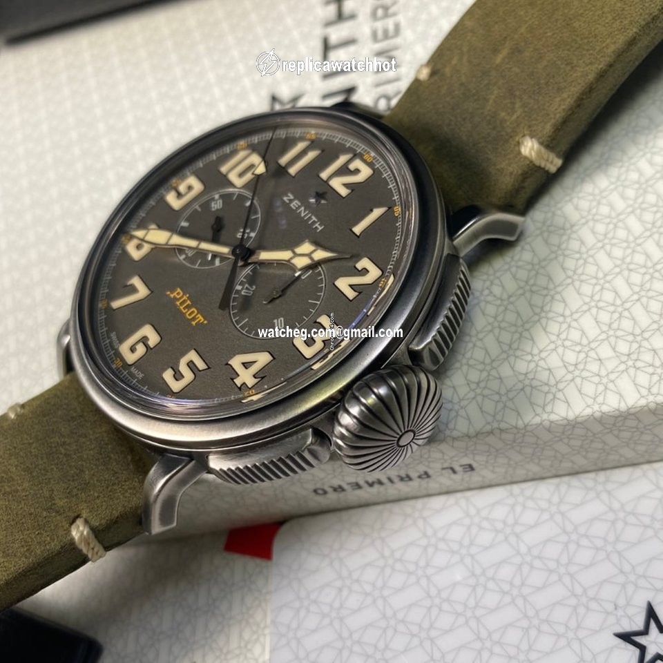 Zenith Pilot Mens watch Unisex Automatic Steel 11.2430.4069 21.C773 4