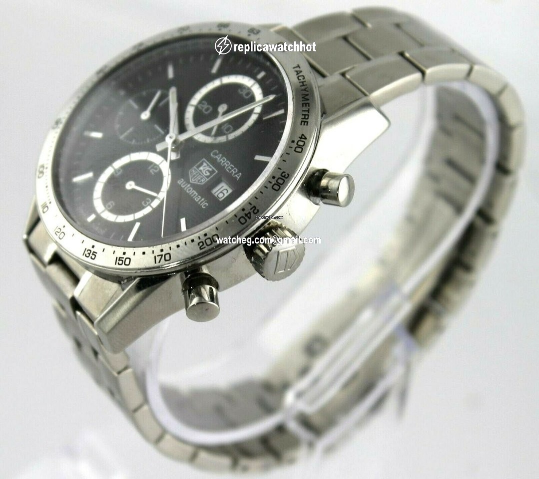 TAG Heuer Carrera Calibre 16 Automatic Steel CV2016.BA0786 4