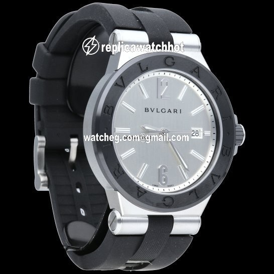 Bulgari Diagono Mens watch Unisex Automatic Steel DG 42 SC 4