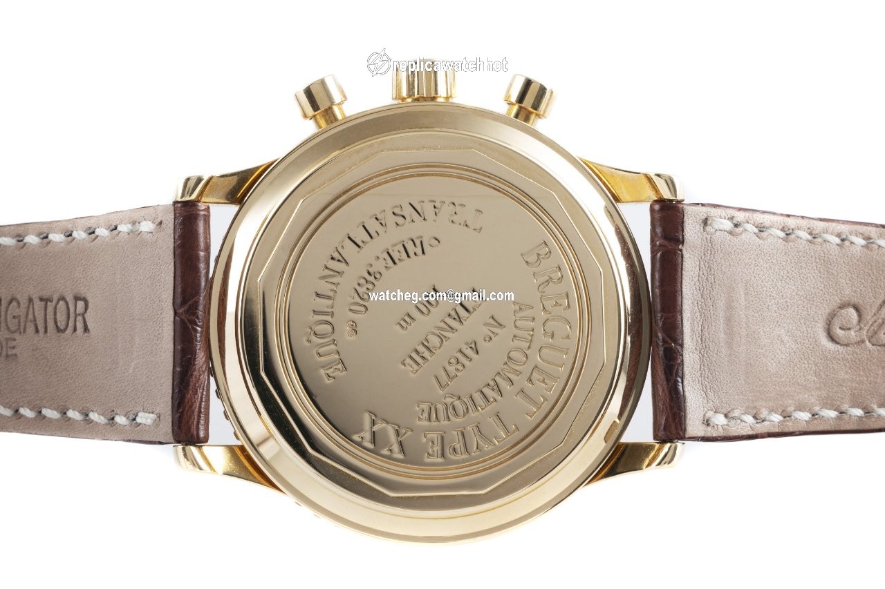 Breguet Type XX - XXI - XXII Mens watch Unisex Automatic Yellow gold 3820 4