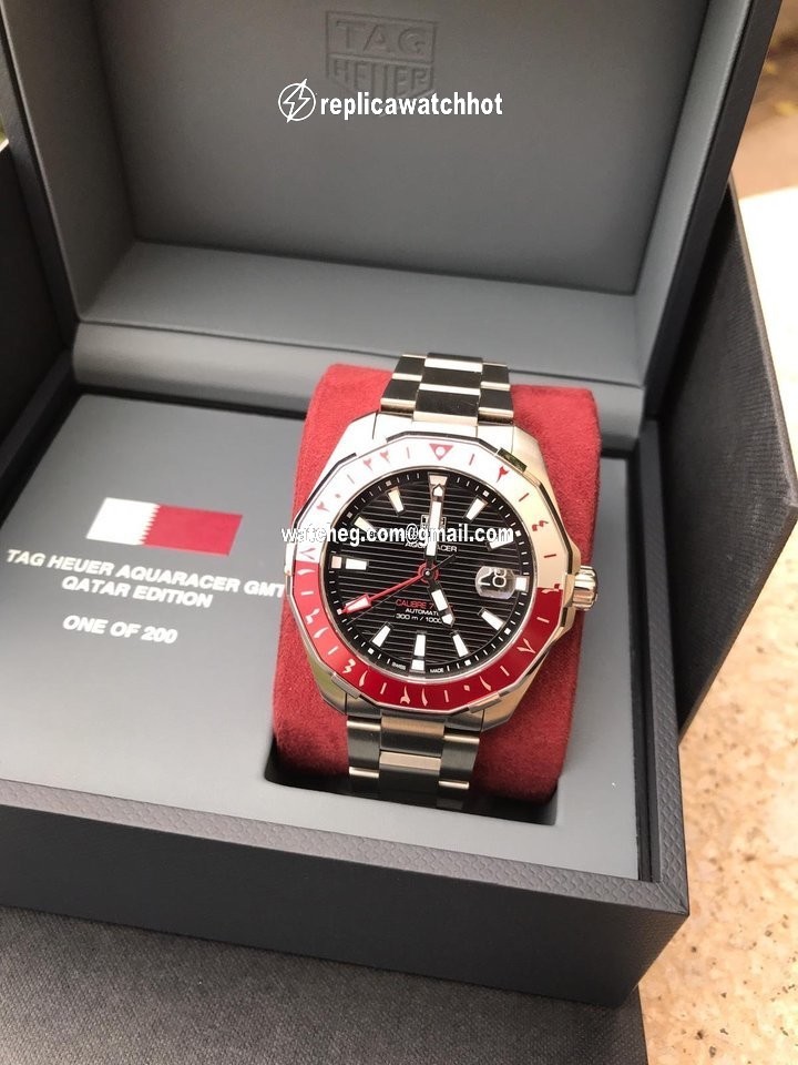 TAG Heuer Aquaracer Mens watch Unisex Automatic Steel TAGHEUER AQUARACER GMT 4