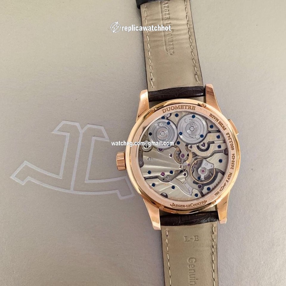 Jaeger-LeCoultre Duometre Mens watch Unisex Manual winding Rose gold Q6042422 4