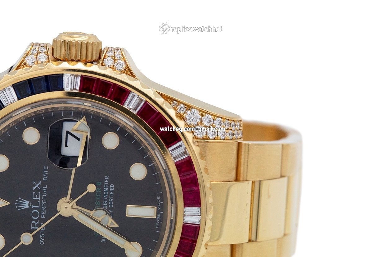 Rolex GMT-Master II Mens watch Unisex Yellow gold Automatic 116758SARU 4