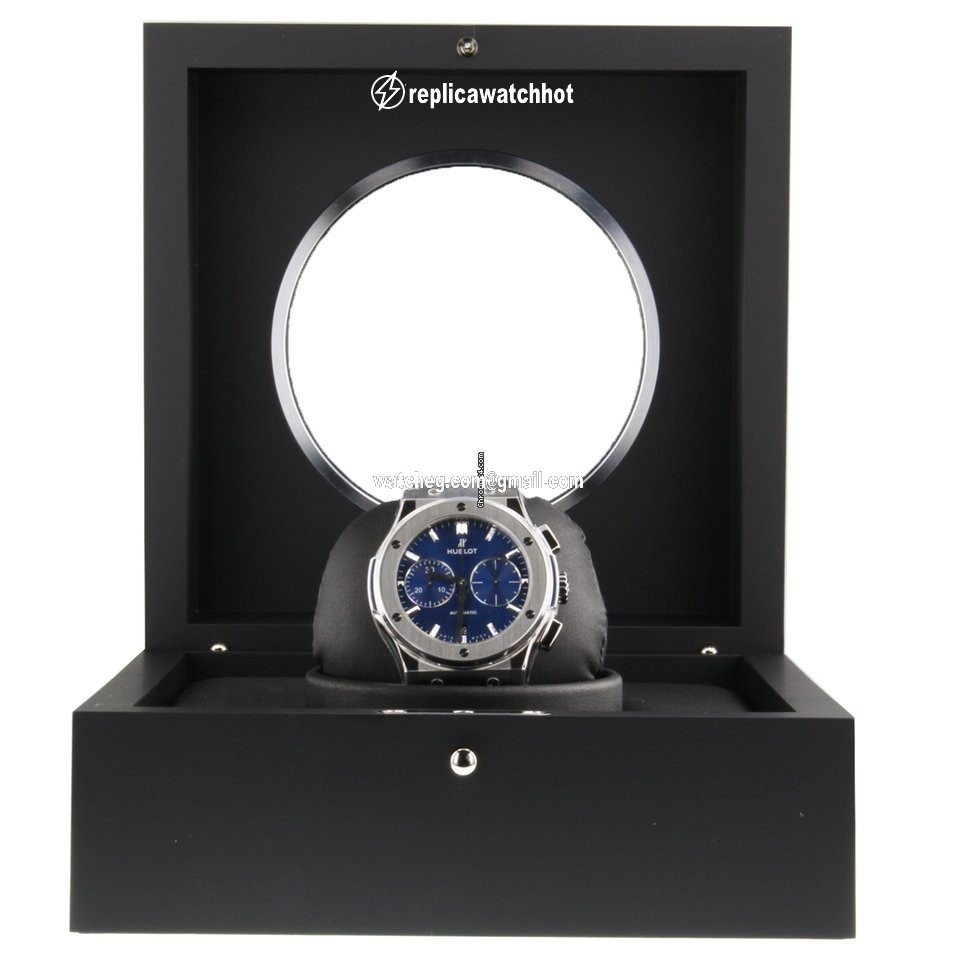 Hublot Classic Fusion Blue Mens watch Unisex Automatic Titanium 521NX7170LR 4
