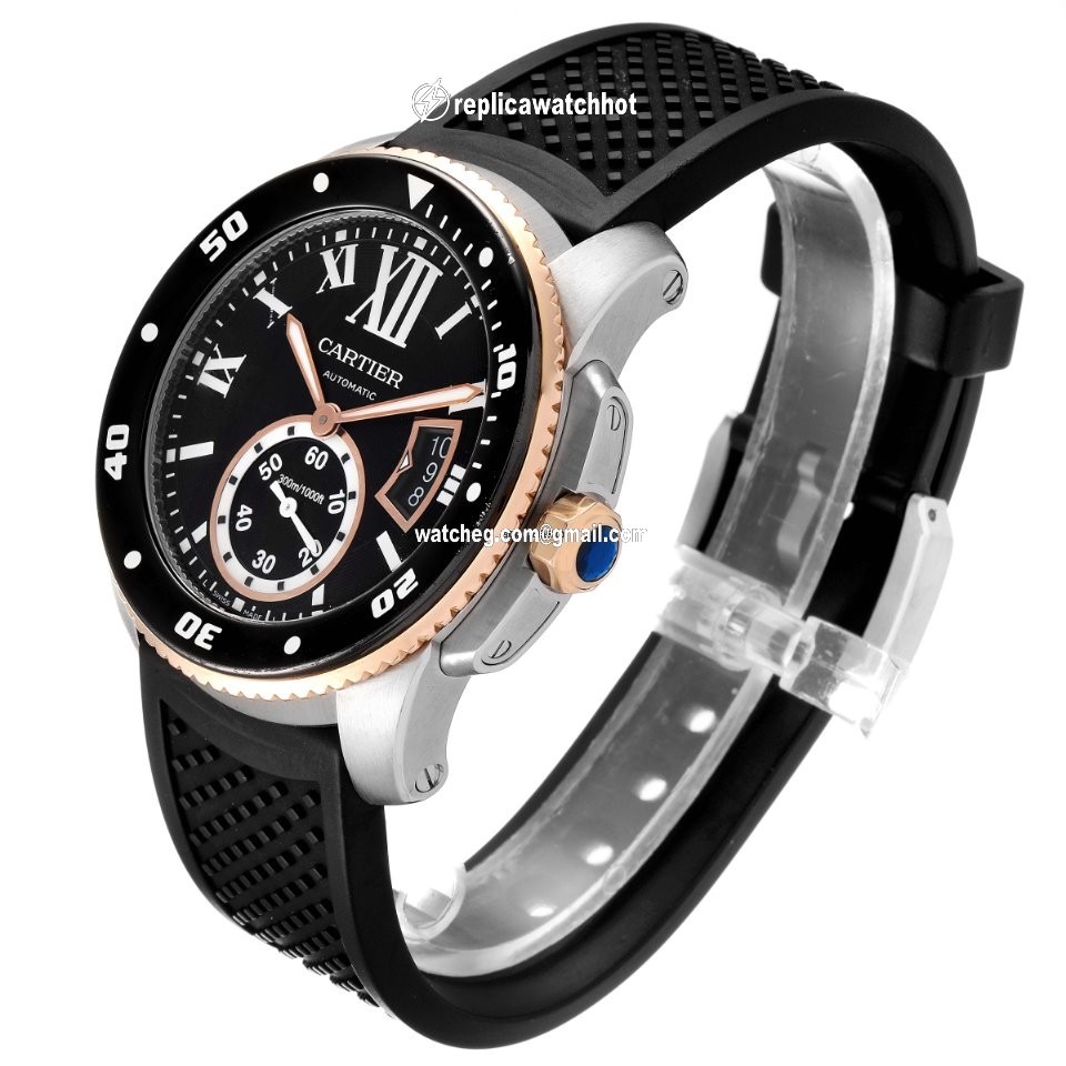 Cartier Calibre de Cartier Diver Mens watch Unisex Automatic Steel W7100055 4