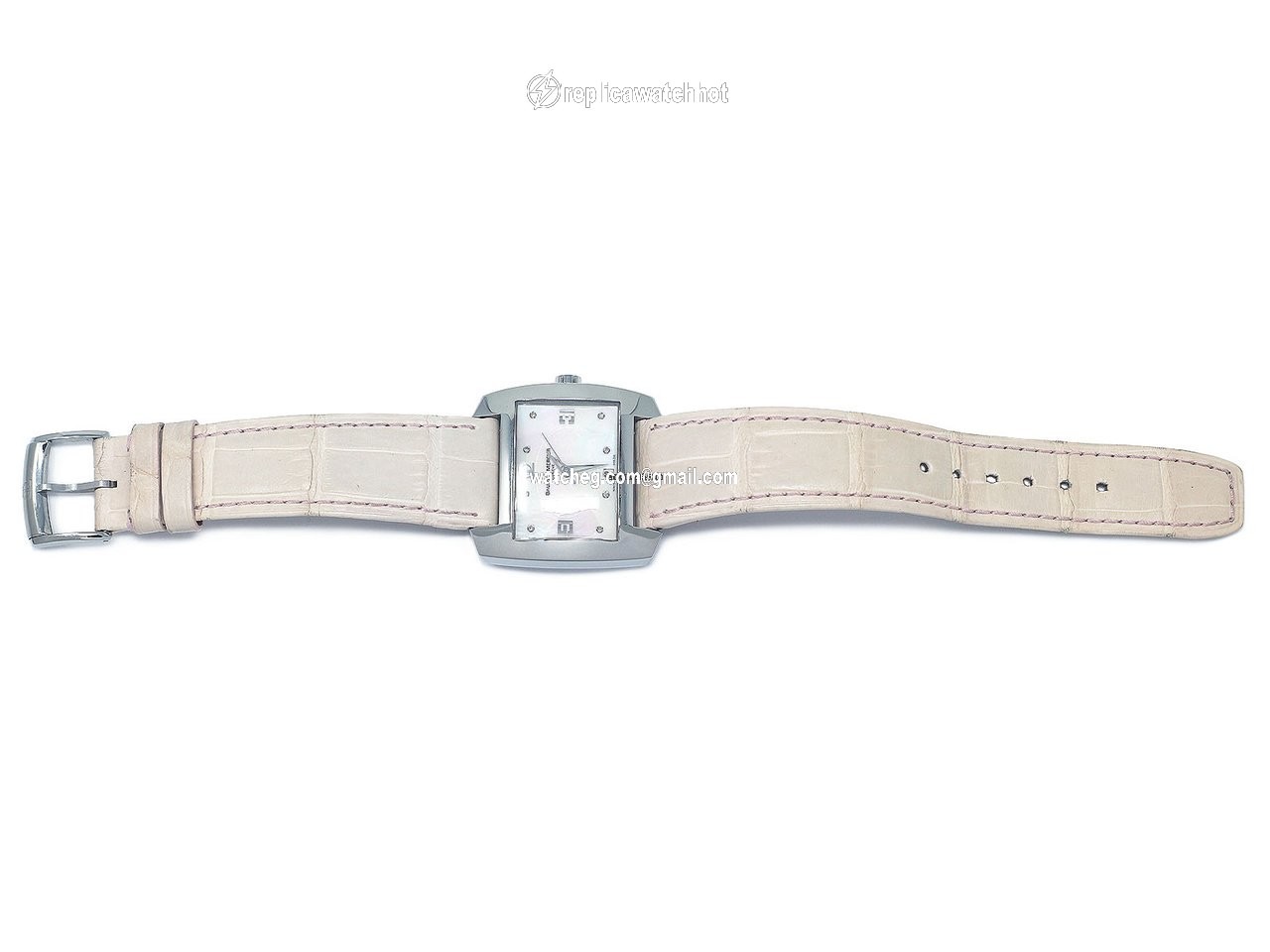Baume & Mercier Hampton Womens watch Quartz Steel 3752429 4
