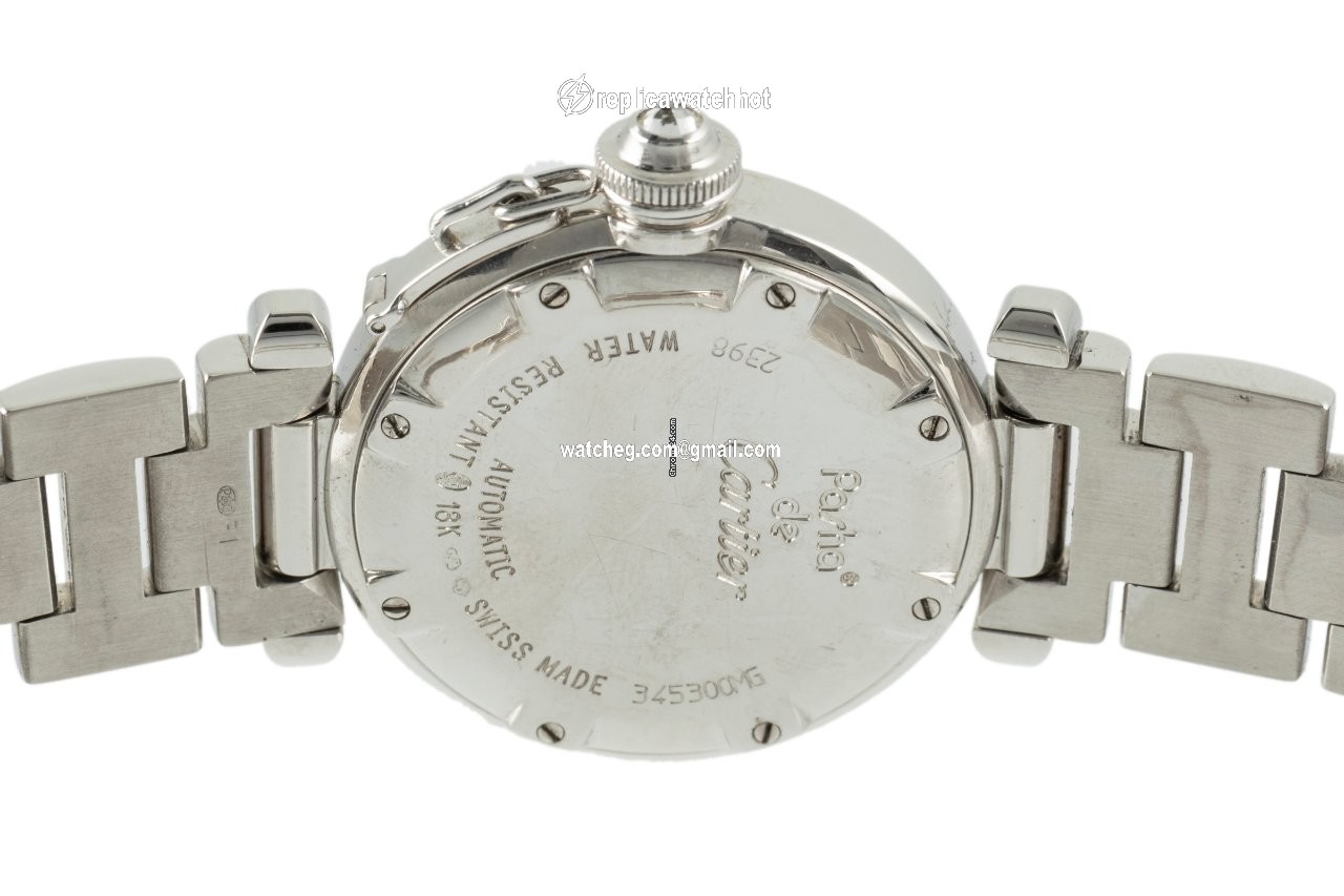 Cartier Pasha Womens watch Automatic White gold 2398 4