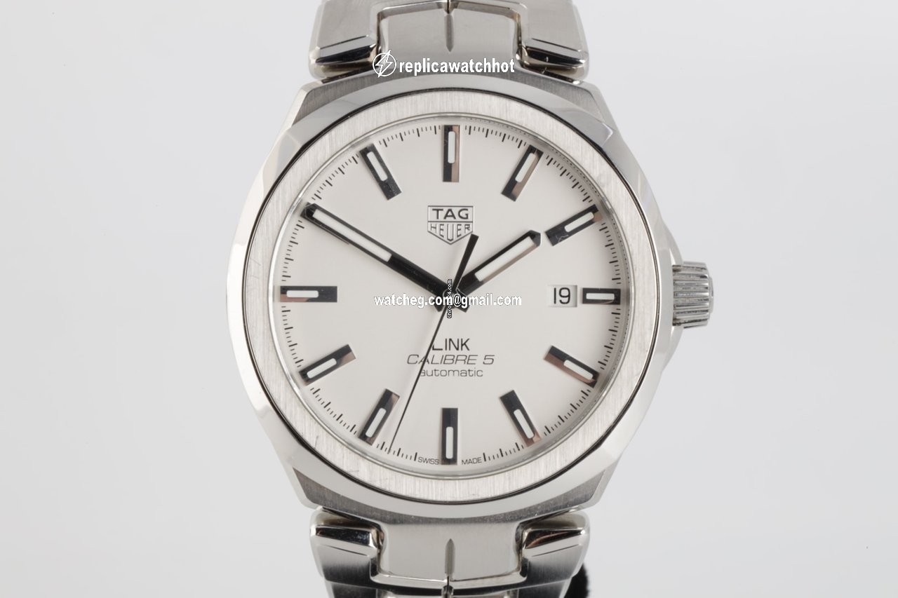 TAG Heuer Link Calibre 5 Mens watch Unisex Automatic Steel WBC2111.BA0603 4