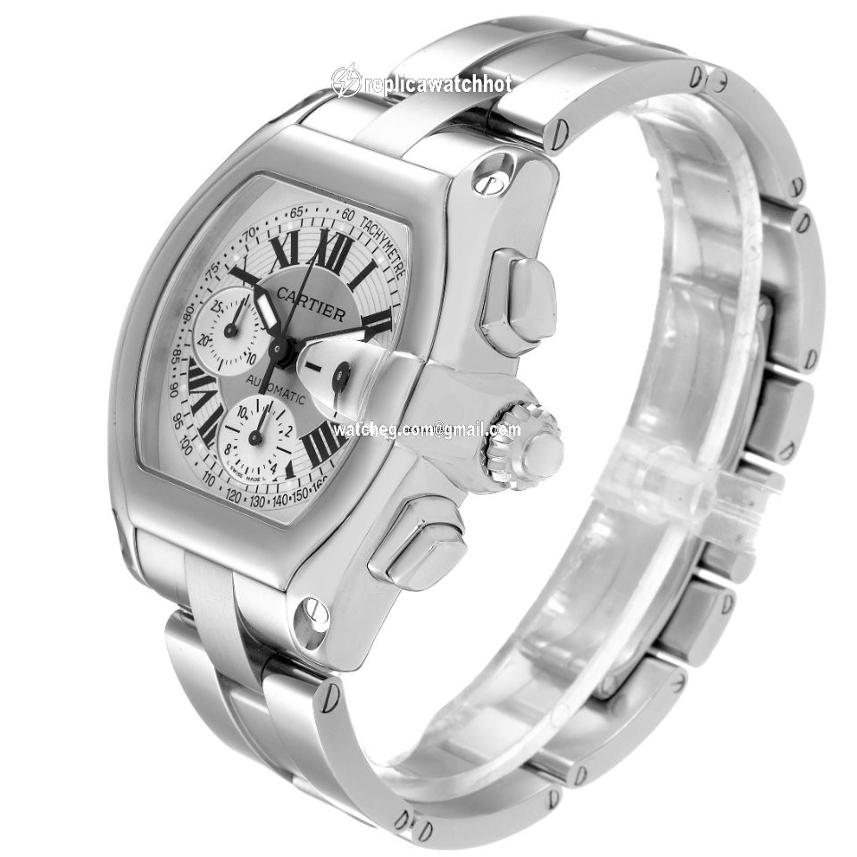 Cartier Roadster Mens watch Unisex Automatic Steel W62006X6 4