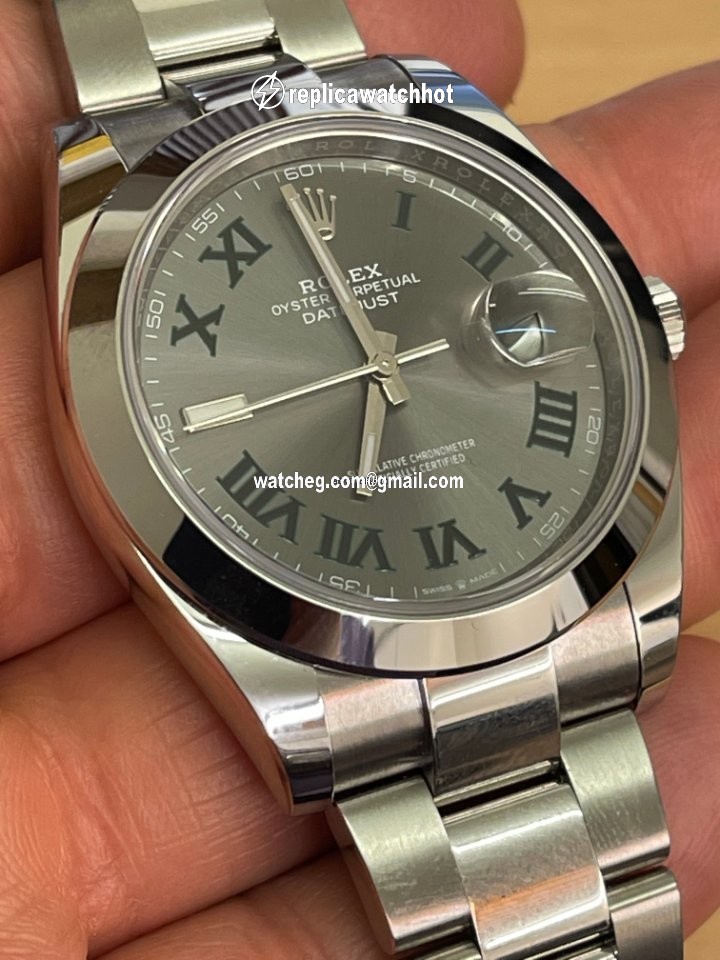 Rolex Datejust 41 Mens watch Unisex Steel Automatic 126300-0013 4