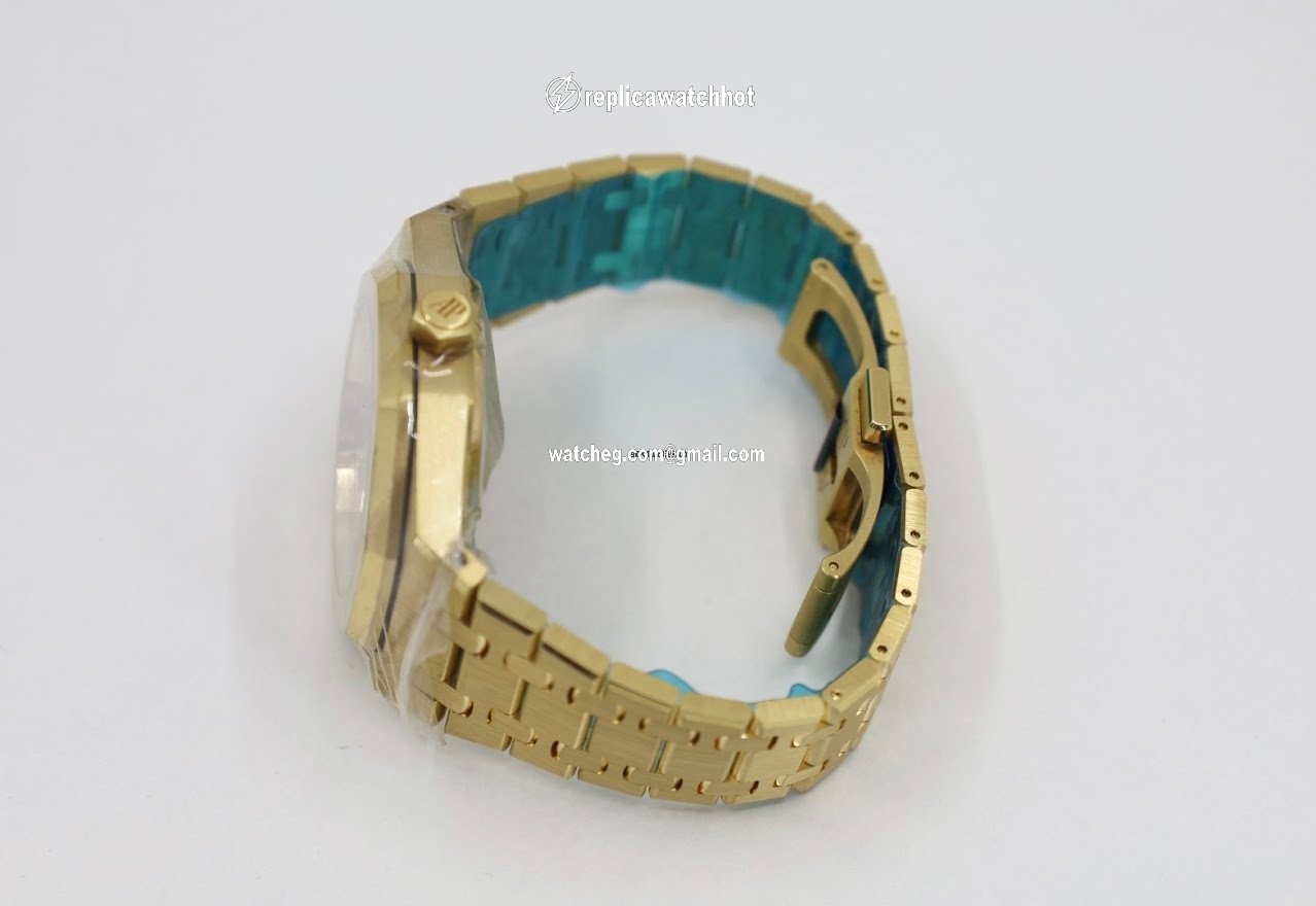 Audemars Piguet Royal Oak Selfwinding Womens watch Automatic Yellow gold 15450BA.OO.1256BA.02 4