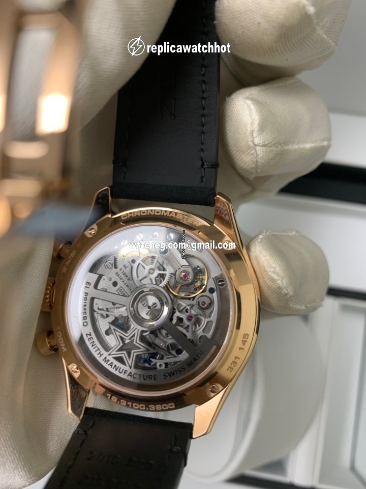 Zenith Chronomaster Sport Mens watch Unisex Automatic Rose gold 18.3100.3600 69.C920 4