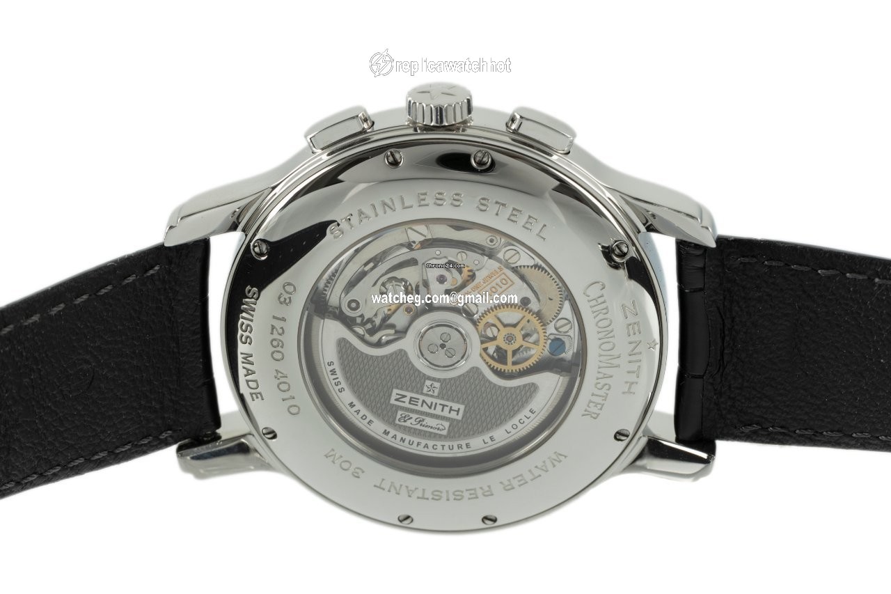 Zenith El Primero Chronomaster Mens watch Unisex Automatic Steel 03.1260.4010 01.C505 4