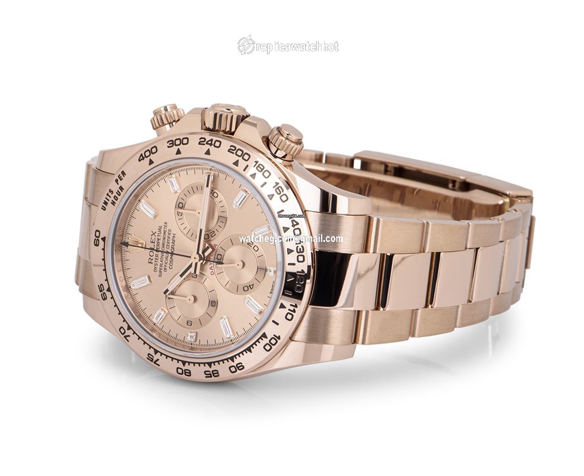 Rolex Daytona Mens watch Unisex Rose gold Automatic 116505 4