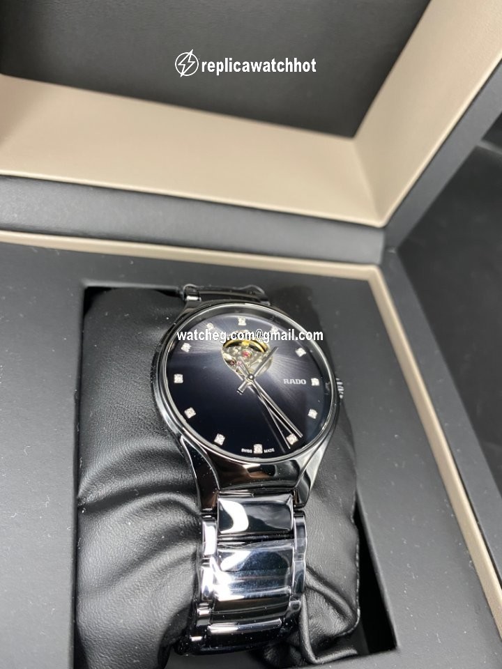 Rado True Mens watch Unisex Automatic Ceramic R27107732 4