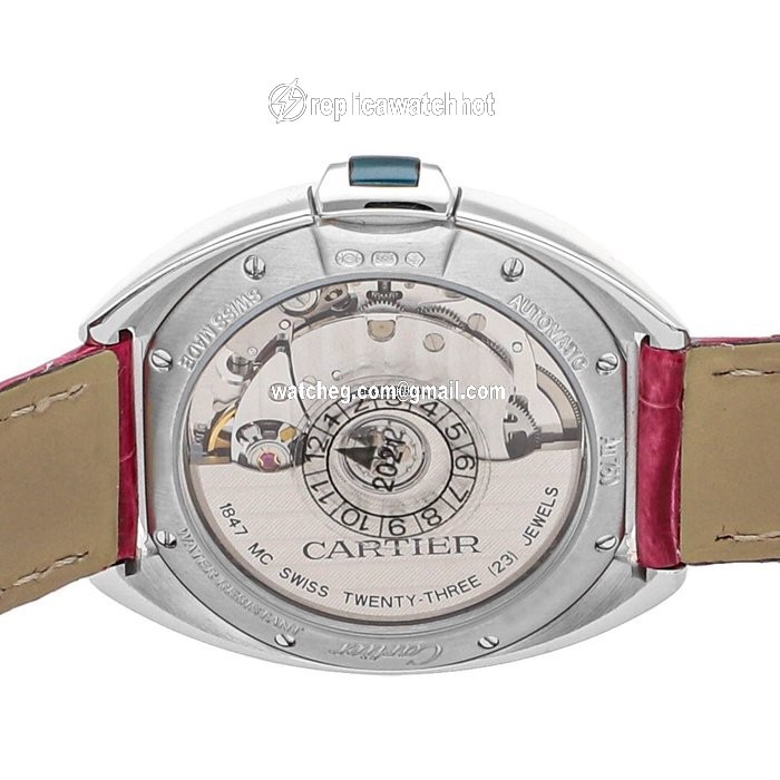 Cartier Cle de Cartier Womens watch Automatic White gold WJCL0014 4