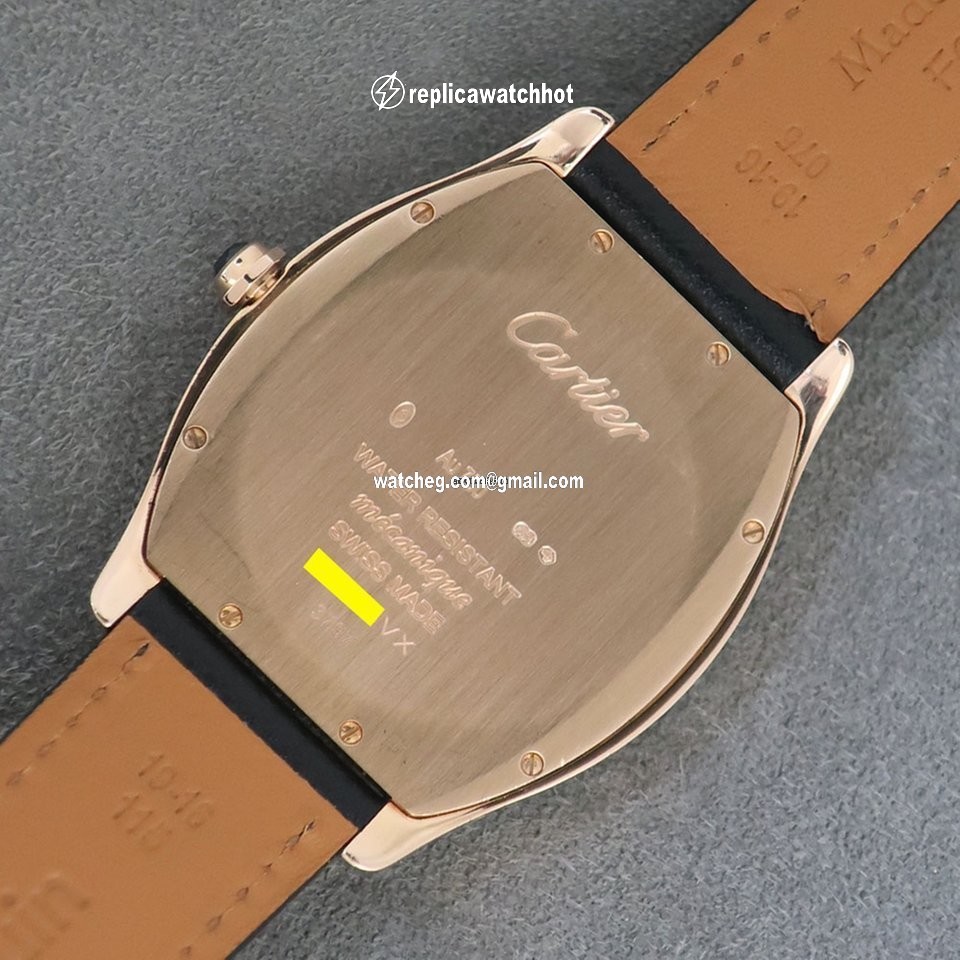 Cartier Tortue Mens watch Unisex Manual winding Rose gold WGTO0002 4
