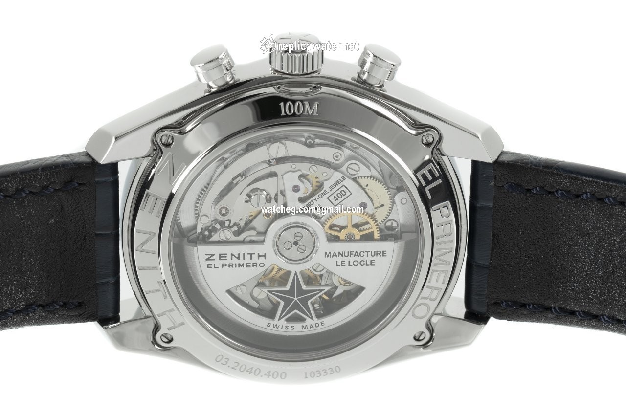 Zenith El Primero 36000 VpH Mens watch Unisex Automatic Steel 03.2040.400 4