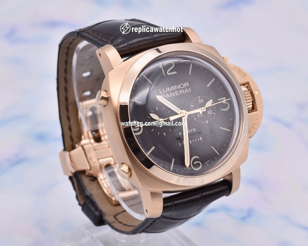 Panerai Special Editions Mens watch Unisex Manual winding Rose gold PAM 00319 4