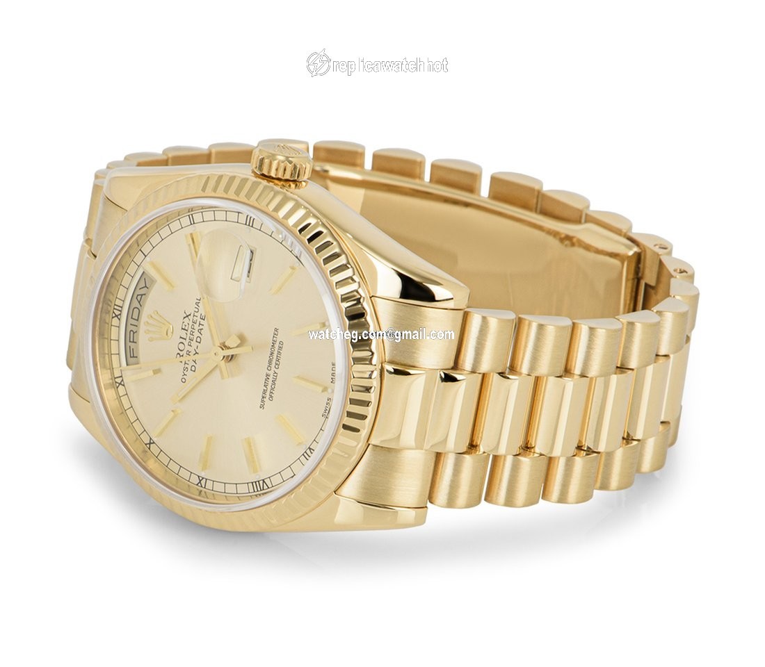 Rolex Day-Date 36 Mens watch Unisex Yellow gold Automatic 118238 4