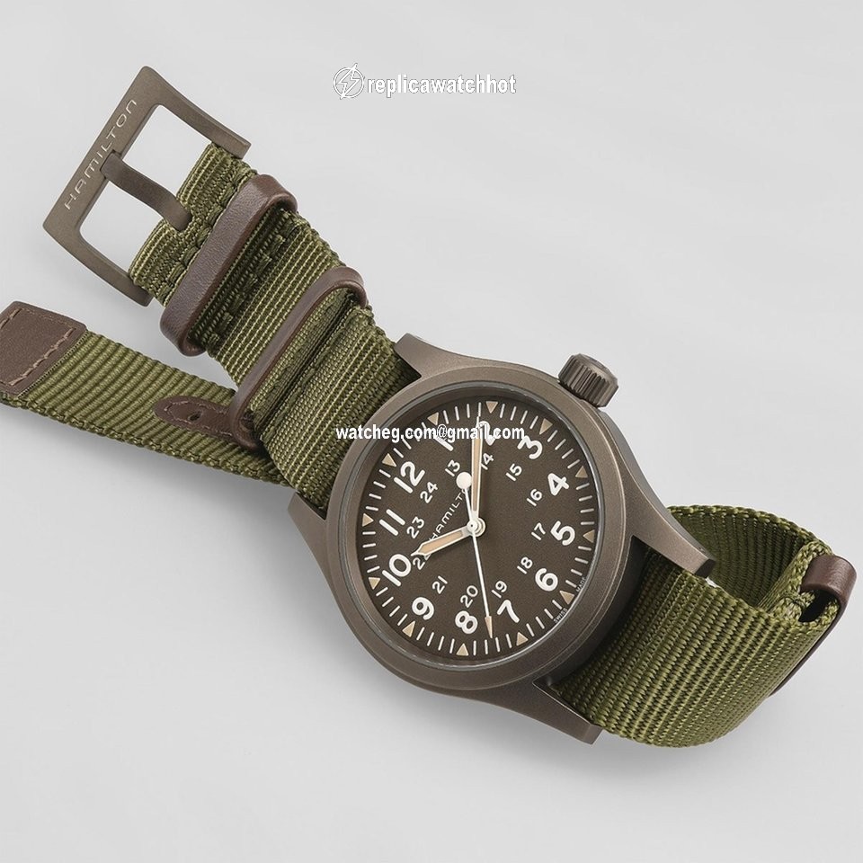 Hamilton Khaki Field Mens watch Unisex Manual winding Steel H69449961 4