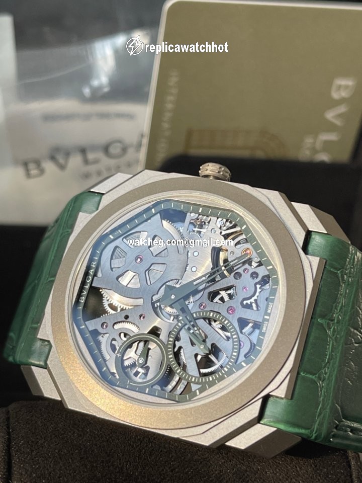 Bulgari Octo Mens watch Unisex Manual winding Titanium 103001 4
