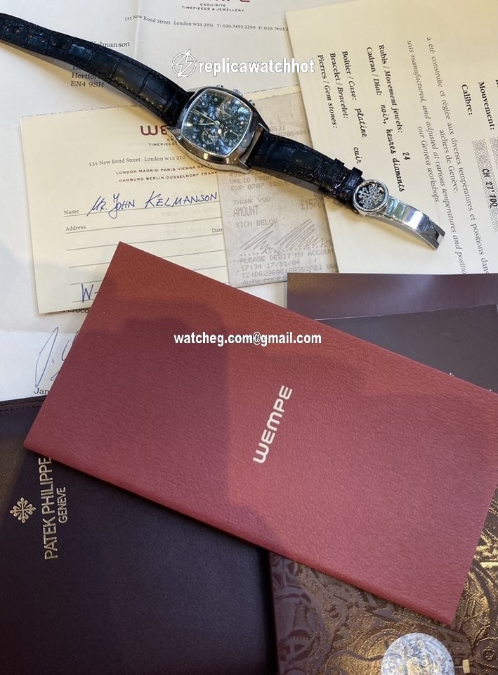 Patek Philippe Perpetual Calendar Chronograph Manual winding Platinum 5020 4