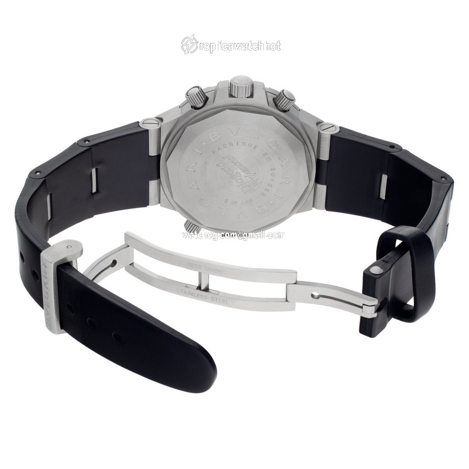Bulgari Diagono Mens watch Unisex Automatic Steel GMT40 S 4