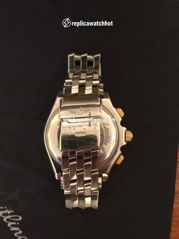 Breitling Crosswind Special Mens watch Unisex Automatic Gold Steel B44356 4