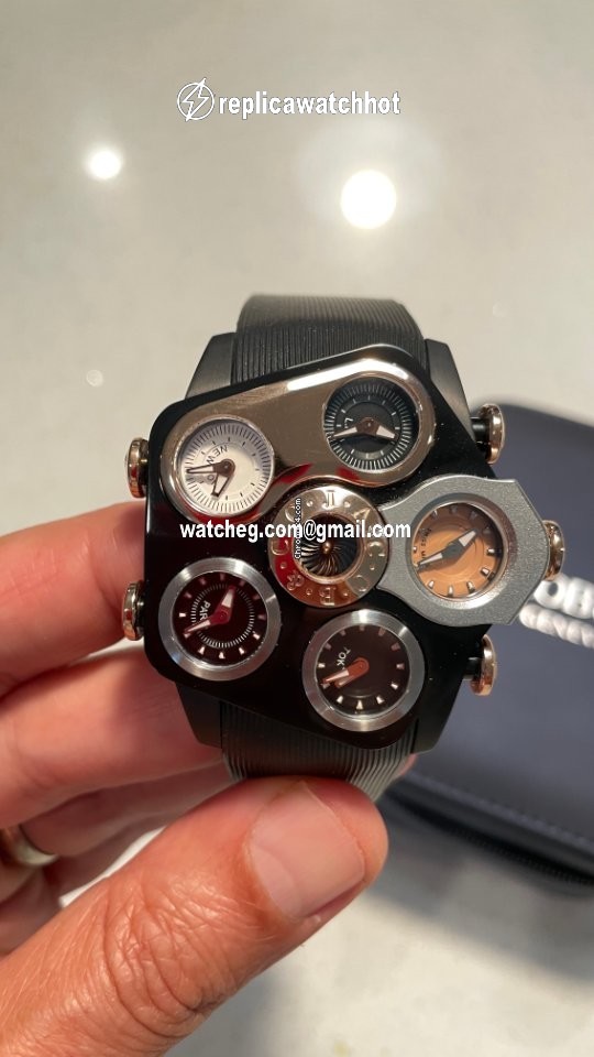 Jacob & Co. Five Time Zone Mens watch Unisex Quartz GR1-24 4